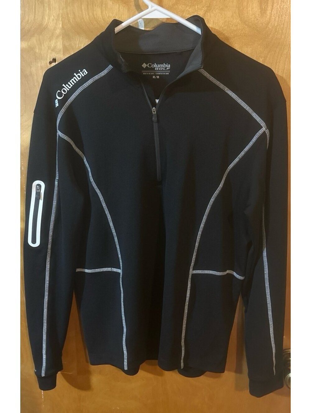 Columbia golf quarter zip size medium